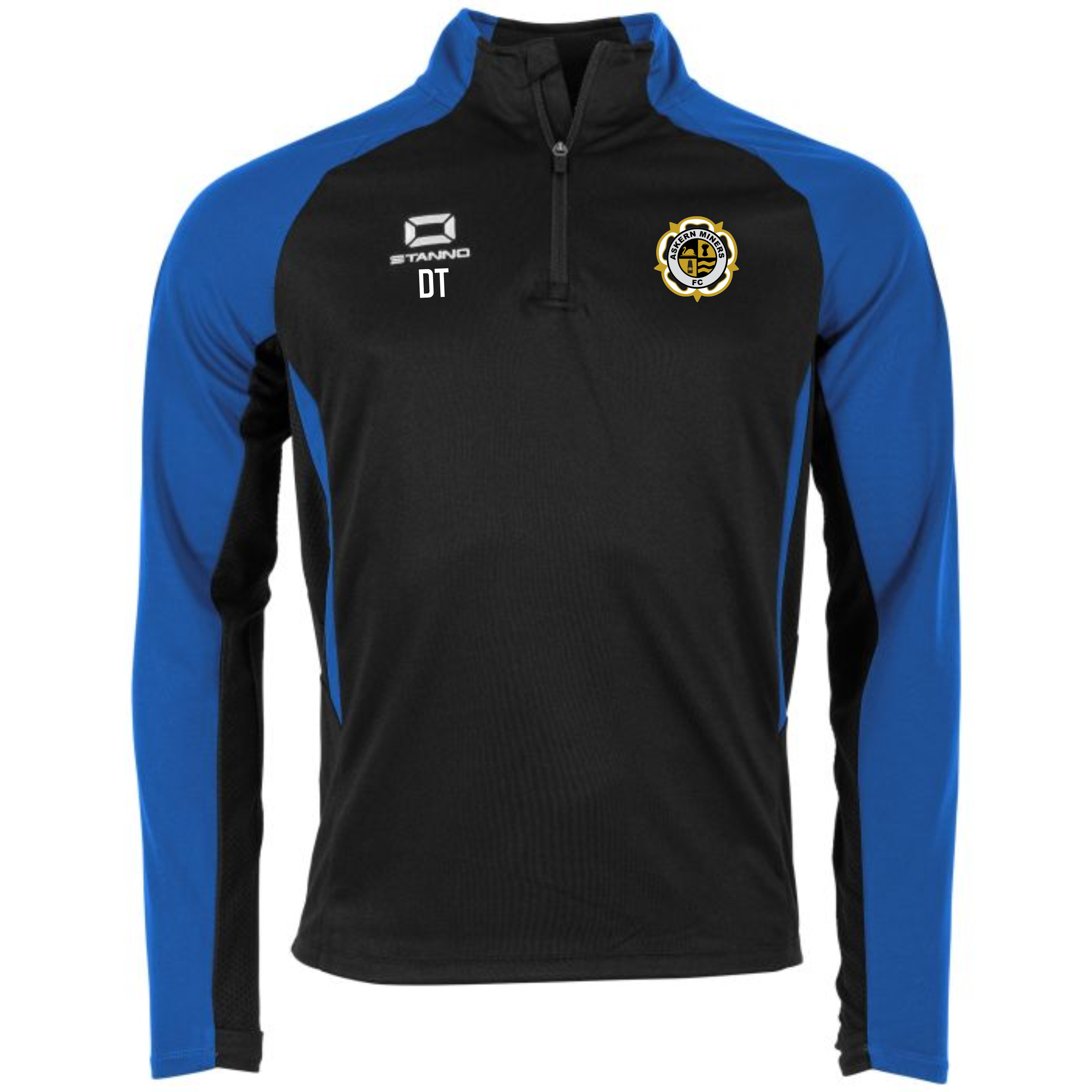 Stadio 1/4 Zip Black/Royal