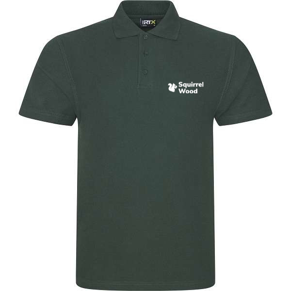 Squirrel Wood Polo Shirt Green