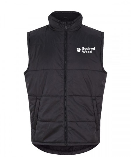 Squirrel Wood Bodywarmer Black