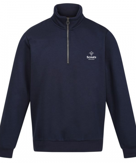 Doncaster Scouts 1/4 Zip Navy